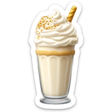 Vanilla dough milkshake sticker