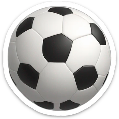 un pied sur une ballon de foot sticker