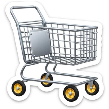 mart cart sticker