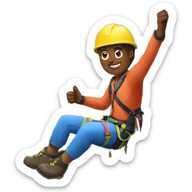 climb the mountain sticker