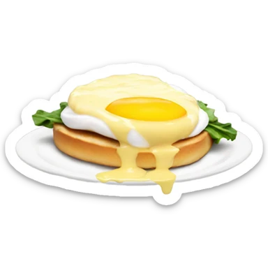 Eggs Benedict sticker