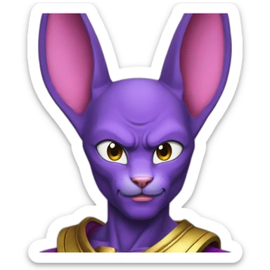 Beerus sticker