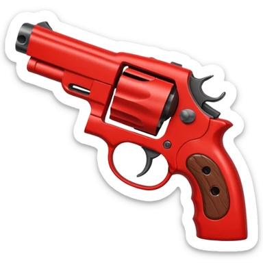 Un diablo con una pistola sticker