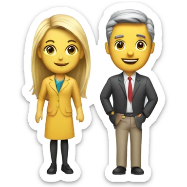 Girl dr with a car sales person sticker