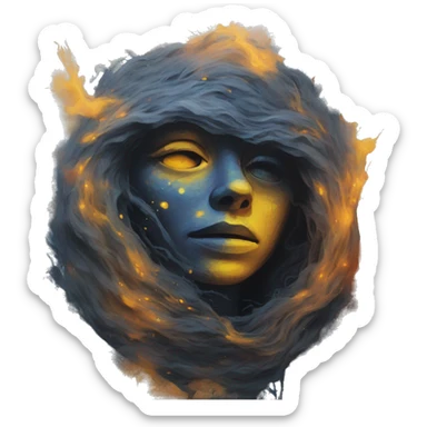 We painted our dreams on a canvas of trust, But the colors bled, and the canvas turned to dust. I'm searching for answers in the night's dark cloak, The animosity is gone in smoke. sticker