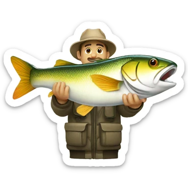 fishing sticker