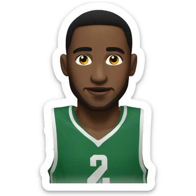 Jeremy Evans Basketball Player sticker