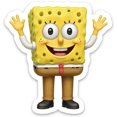 SpongeBob SquarePants 1999 sticker