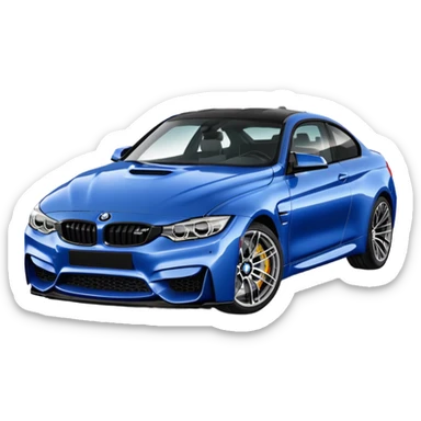 BMW m4 competition  sticker