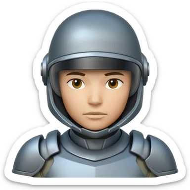 futuristic armored soldier human portrait, head and shoulders only, diverse facial features, different skin tones, different face shapes, unique helmet visor variations, sci-fi armor details, 3D cartoon, mobile game icon style, clean background, no text, no watermark

 sticker