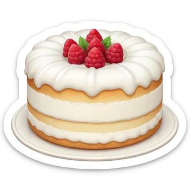 angel food cake sticker