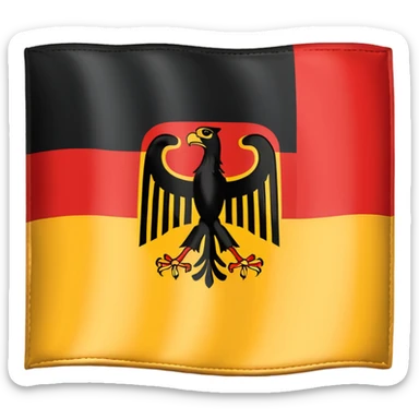 Gib mir die Flagge aus dem Jahr von 1871 bis 1919 (Deutsches Kaiserreich) sticker