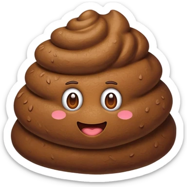 poo emoji sticker