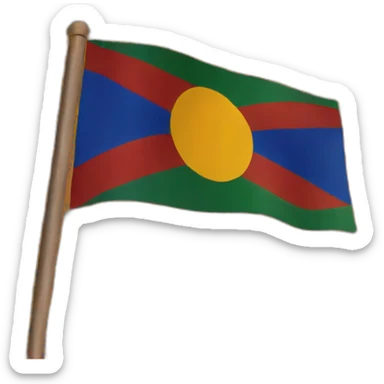 Berber flag sticker