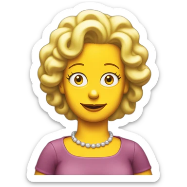 Lisa Simpsons sticker