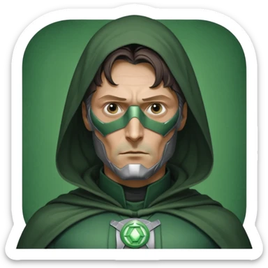 Mads Mikkelsen as Doctor Victor von Doom No mask sticker