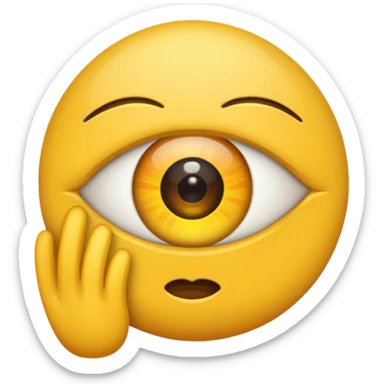 eye twitch emoji sticker