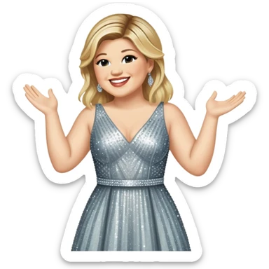 Kelly Clarkson winning American Idol sticker