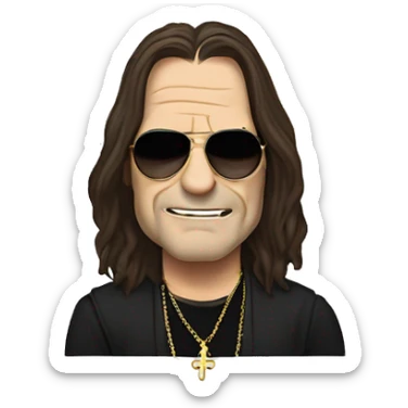 Ozzy Osbourne sticker