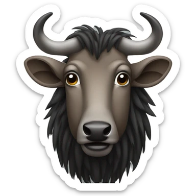 Wildebeest  sticker