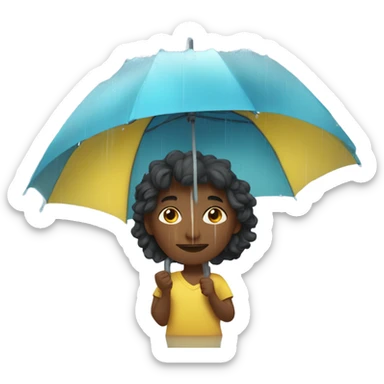 When it rains it pours sticker