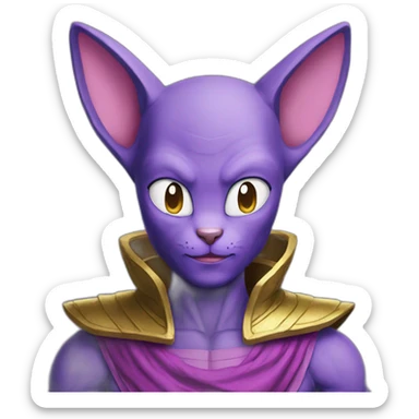 Beerus sticker