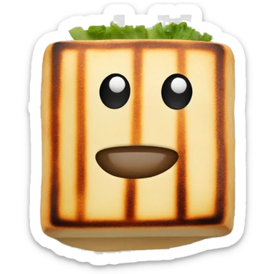 grilled tofu sticker