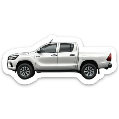 Toyota hilux 2023 sticker