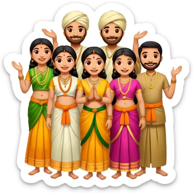 Chettikulangara festivals sticker
