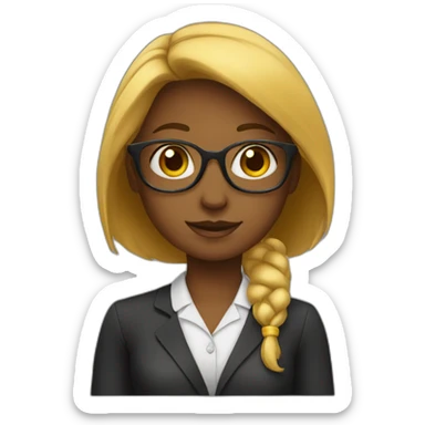 girl-teacher-blackboard sticker