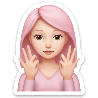 1 nude females with her fingers in her vagina sticker