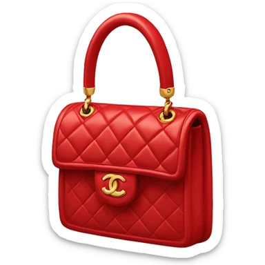 Chanel bag Red sticker