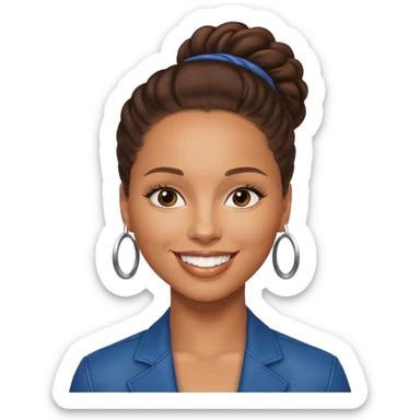 Alicia Keys sticker