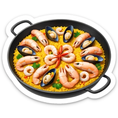Paella sticker