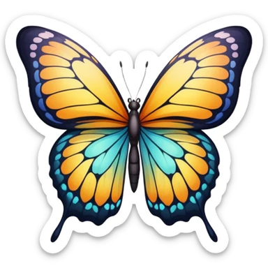 Butterfly Wings sticker