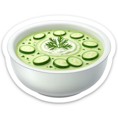 cucumber soup sticker