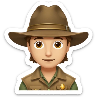 ranger on a raft sticker