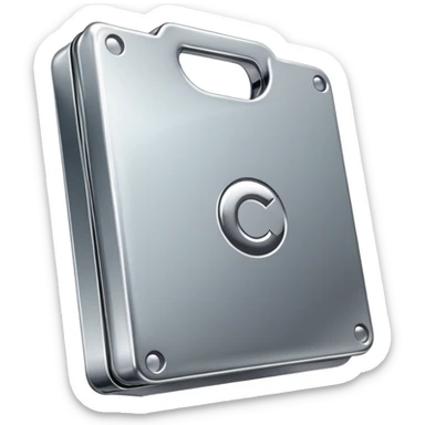 Chrome sealed package  sticker