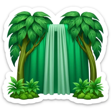 humid weather landskape imag humid more humid add draps falling sticker