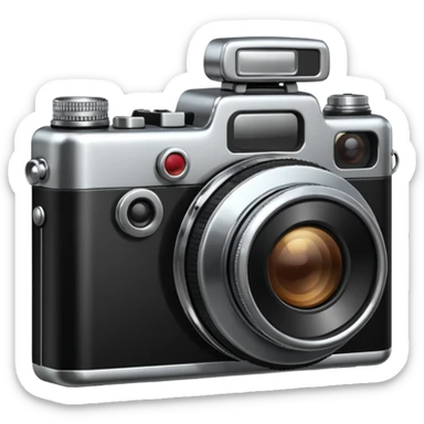 camara fotografíca sticker