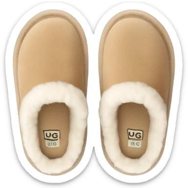 UGG slippers  sticker