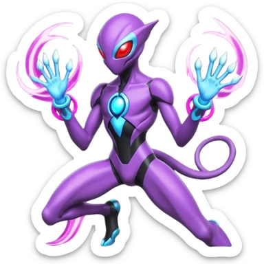 Darkrai-Deoxys-Venom-Genesect-fusion sticker