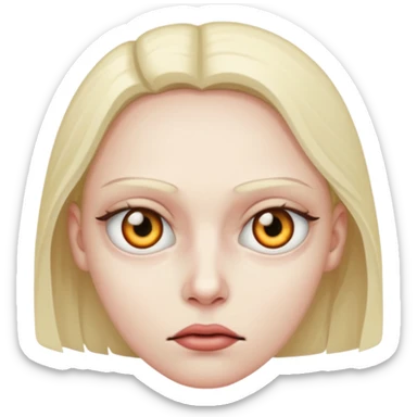 deadly stare one eye emoji sticker