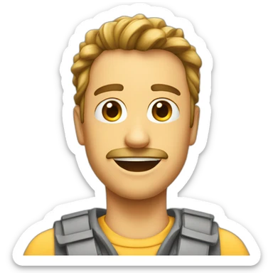 screen with a fixed PC on sticker