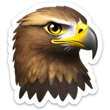 Golden eagle energie sticker
