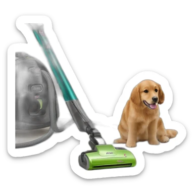 BISSELL Pet Hair Eraser® Vacuum 1650A | Vacuuming sticker