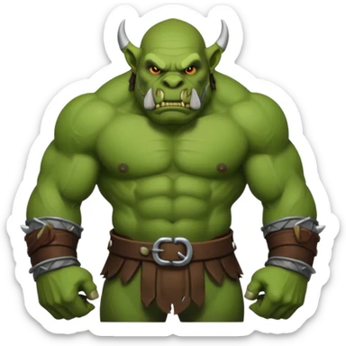 Orc sticker
