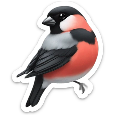 bullfinch of the youth wing of the Popular Front sticker