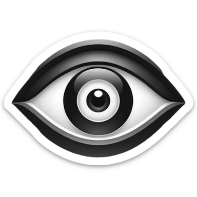 Luxury black & white logo for a video platform named InSights TV.
Modern, minimal, premium design.
Abstract eye, insight, or play concept.
Clean bold typography.
Monochrome only.
Flat vector style.
Not similar to YouTube logo. sticker