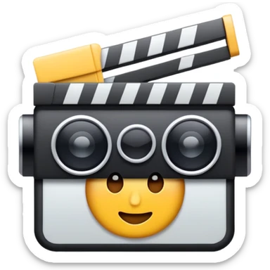 Creando película Con iPhone 14 sticker